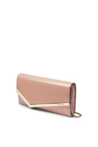 Emmie Patent Leather Clutch